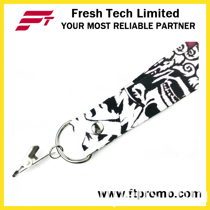 OEM Promotion Gifts Polyester Lanyard with Designed Logo